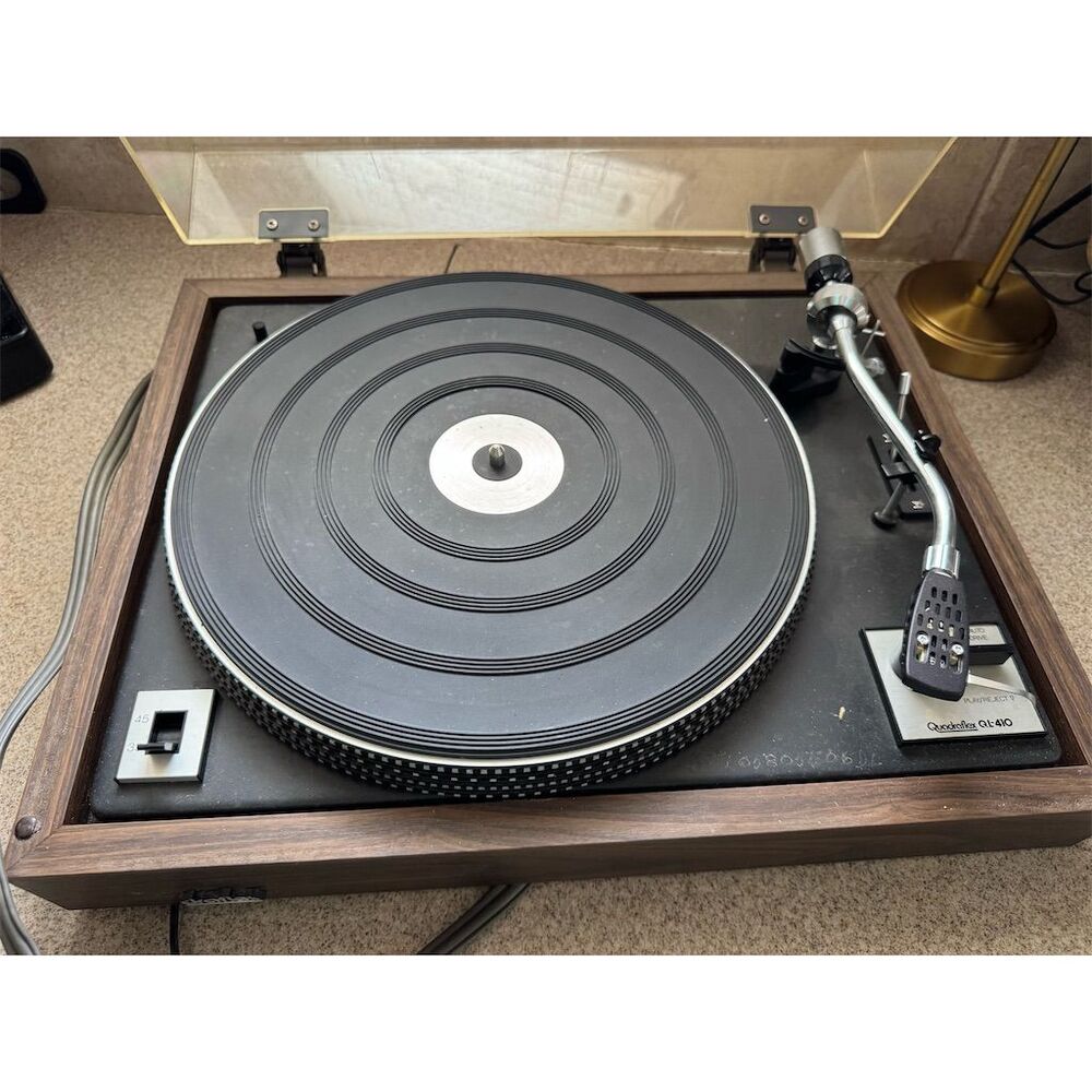 Vintage Quadraflex QL-410 Semi-Automatic Turntable Japan Made